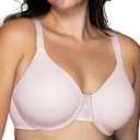 Vanity Fair Women's Beauty Back Smoothing Minimizer Bra, Minimizes Bust Line up to 1.5", Non Padded Cups up to H (36C)