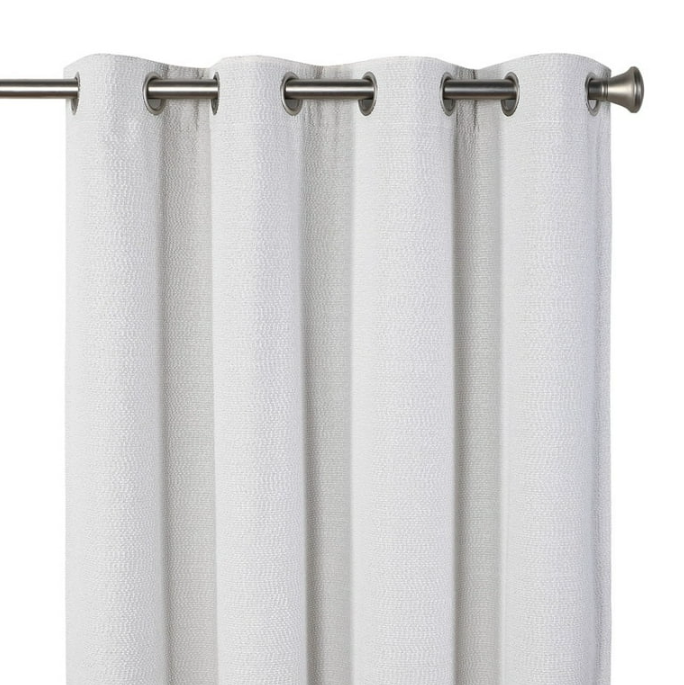 SUN+BLK Total Blackout Rod Pocket Back Tab 1 Panel 52in. x 64in. 