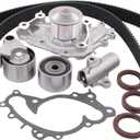 MOTOKU Timing Belt kit with Water Pump for Toyota Camry Highlander Sienna Solara 3.0 3.3 Lexus RX330 RX400h ES330 ES300