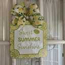 Sweet Summer Sunshine Lemons Door Hanger