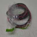 8 AWG Cable with Terminals, 8 Gauge Inverter Cables with 3/10"(8mm) Lugs Both Ends Wire Set for Auto Solar, Boat (3.3FT, 2PCS)