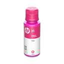 HP 31 | Ink Bottle | Magenta | Up to 8,000 pages per bottle | Works with HP Smart Tank Plus 651 and HP Smart Tank Plus 551 | 1VU27AN | Packaging May Vary