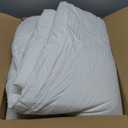 Cottonight White Comforter Sets Full Solid White Bedding Comforter Set Full Plain Cozy Breathable Quilts Blanket Soft Breathable Hotel Bedding Set with 2 Pillowcases for Women Men