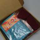 Extguds Tombola Bingo Game,Vintage Tombola Italian Game,Russian Lotto with number1-90 for Lottery, for up to 24 PlayersBlue