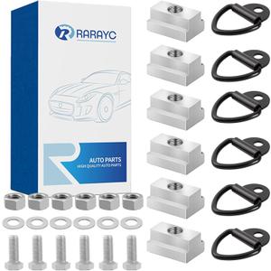 6 PCS Bed Rail Accessories for Toyota Tacoma & Toyota Tundra