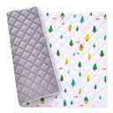 Premium Foam Baby Play Mat 50" X 50", Extra Large Activity Playmats for Babies,Toddlers, Infants, Soft Thicker Sponge Playpen mat for Floor, Play & Tummy Time, Machine Washable for Easy Care (50"L x 50"W x 0.8"Th, A- Forest Party)