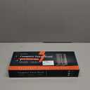 Adjustable Mobile CPU Stand, Ventilated Computer Tower Stand with 4 Caster Wheels Fits Most PC Tower, Under Desk CPU Holder PC Floor Cart Computer Riser for Gamers and Students (Black)