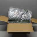 6.2 FT Prelit Christmas Cedar Garland 2 PCS, Realistic Artificial Pine Needle Faux Cypress Greenery with 20 Lights for Christmas Table Mantle Wall Room Outdoor Indoor Winter Decoration