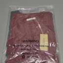 Ekouaer 2 Pack Long Sleeve Sleep Shirts for Women Soft Night Shirts Pullover Nightgowns Comfy Night Gowns Dress (Medium, Wine Red&evergreen)