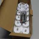 Homemory Rechargeable Tea Lights Flameless Candles with Remote Timer, Battery Operated LED Tealight Candles, USB Candles for Wedding Table Centerpiece Reception Banquet Christmas Halloween, 12-Pack