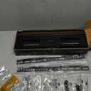 USX STAR UL Listed Full Motion TV Wall Mount Bracket for Most 32-70 inch TVs, Swivel Extend Tilting TV Mount, Max VESA 400x400mm, Holds up to 110 lbs & 16" Wood Studs with Hole Drilling Template