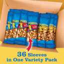 PLANTERS Variety Pack, Salted Cashews, Salted Peanuts & Honey Roasted Peanuts, On-the-Go Nut Snacks, Individually Packed Snacks, Mixed Nuts, Kosher, (36 Count) (EXP 07/23/26)