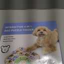 Interactive Dog Puzzle Toys for Smart Dogs - Mental Stimulation Puzzle Toys for Small & Medium Dogs, Treat Dispensing Dog Enrichment Toys for Beginner Dogs (Khaki)