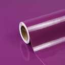 Purple Contact Paper 15.7"x196" Glossy Purple Peel and Stick Wallpaper for Kitchen Countertop/Cabinet Self Adhesive Waterproof Wall Paper Removable Decorative Vinyl