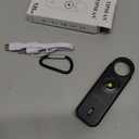 Personal Safety Alarm - 135dB Ultra Loud Siren with LED Strobe Light, USB-C Rechargeable, Compact Keychain Alarm for Women/Men, Emergency Flashlight & Vibration Alert(Black)