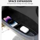 4PCS Door Side Storage Box for New 2025-2026 Tesla Model Y Juniper, Waterproof TPE Front & Rear Door Pocket Organizer Tray, New Model Y Juniper Interior Accessories