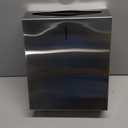 Suwimut Paper Towel Dispenser Wall Mount Commercial, C Fold/Multifold/Trifold Hand Paper Towel Dispenser, Touchless Stainless Steel Hand Towels Holder with Lock for Restroom Bathroom Toilet