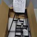 Haturi Vacuum Stand for Dyson V15 V12 V11 V10 V8 V7 V6, Metal Storage Holder for Cordless Vacuum & Accessories, Compatible with DC30 DC31 DC34 DC35 DC58 DC59 DC62 DC74, Black