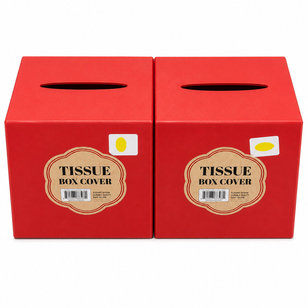 2 x Tissue box cover