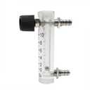Oxygen Flow Meter 0-10LPM Flowmeter for Fluid Filtration System Oxygen Air Flowmeter Regulator Acylic Flow Meter with Control Valve for Oxygen/Air