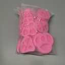 3 x Valentine's Day Fondant Molds Lips Love Heart Rose Silicone Mold Semi Sphere Ball Chocolate Molds For Cake Decorating Cupcake Topper Gum Paste Candy Polymer Clay Set Of 4