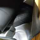 Black Car Seat Covers Front Pair, Breathable Leather Automotive Front Seat Covers with Headrest, Universal Automotive Vehicle Seat Cover for Most Sedan SUV Pick-up Trucks