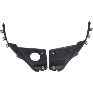 55112951AC 55112952AC Windshield Wiper Cowl Panel Grille, Front Window Cover Insert Kit for 2016-2022 Grand Cherokee, Left & Right Upper Cowl Trim
