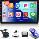 [2+64G] for Mazda CX9 CX-9 CX 9 2006-2016 Android Radio, 10.1 inch IPS Toushscreen Aftermarket Radio - Wireless Carplay and Android Auto, Mirror Link, WiFi, GPS, SWC + AHD Backup Camera + Canbus