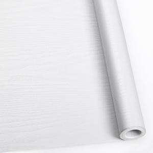 White Contact Paper 23.6" X 118" - Wood Peel and Stick Wallpaper Vinyl Film Thicken - Wood Grain Wallpaper Suitable for Furniture and Wall Decoration Cabinets, Desk, Countertops Easy to Clean