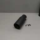 DC Sport Black Universal Bolt On Exhaust Tip 2.875" Inlet 3.75" Outlet - Fits 1.75" - 2.5" Tail Pipes