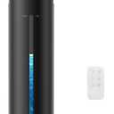 9L/2.38Gal Smart Humidifiers For Large Room,30dB Quiet Whole House Humidifier,Cover Up To 600ft² App/Remote Control,Humidifier For Bedroom,Humidifiers With Essential Oil Diffuser,12 H Timer, (Black)
