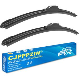 CJPPPZIW Windshield Wipers-22 Inch+21 Inch Replacement for 2006 2007 2008 2009 2010 2011 2012 2013 2014 2015 2016 Toyota Tacoma Wiper Blades for My Car, Quality Front Windshield Wiper Blades (Set of 2)