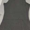 Chongbaijia 1 Pack Summer Dresses for Women 2026 Ribbed Crewneck Tank Top Dress Sleeveless Sundress Basic Bodycon Mini Dress,  Gray, S