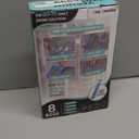 Cozy Essential Vacuum Storage Bags, Compression Space Saver Bags for Clothes, Comforters, Blankets, Pillow, Bedding, Sealer Clothing Storage,8 Combo