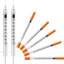 2 x 8 Pcs Insulin Syringe U-100 | 1ml/cc with 30G 1/2''(12.7mm) Needle, Individual Packaging