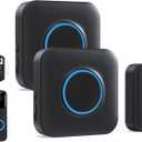 Wireless Doorbell Chime for Blink - Compatible with Blink Video Doorbell and Blink Video Doorbell (2nd Gen) (1 Video Doorbell Extender 2 Receiver）