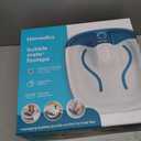 Homedics Bubble Mate Foot Spa, Toe Touch Controlled Foot Bath with Invigorating Bubbles and Splash Proof, Raised Massage Nodes and Removable Pumice Stone