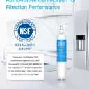 AQUA CREST Replacement for GE RPWFE, RPWF (with CHIP) Refrigerator Water Filter, Compatible with GYE22HMKES, GYS22GMNES, GYE22HBLTS, DFE28JSKSS, GFE28HMHES, GNE29GYNFS, 3 Filters (3 Count(Pack of 1))