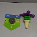 PetSafe Busy Buddy Jack - Keeps Dog Busy - Includes Treats Refill - Treat Holding Dog Toy - Helps Clean Teeth - Durable Rubber - Strong Chewers - Dishwasher Safe - Medium - Purple BB: 05/28/2028