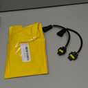 Dreamseek 2Pcs Light Cable Convert Male H8/H9/H11 to 9006/HB4 Female Extension Conversion Wire Harness for Headlight Fog Lamp Bulb Socket Adapter