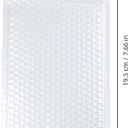 DOITOOL 50pcs White Pearlized Bubble Mailers 14x16in Self Seal Shockproof Padded Envelopes Waterproof Shipping Bags for Clothing Packaging, 16X14CM