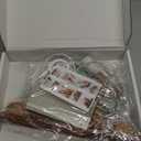 PEAUARL Plug in Mounted Wall Sconce, Swing Arm Wall Lamp for Bedroom, Living Room, Bedside Reading Light Fixtures with On/Off Switch ,E26 Bulb Excluded (Brown)