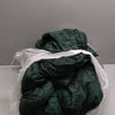 Litanika California King Size Comforter Set Emerald Green, 3 Piece Cal King Dark Green Boho Tufted Bedding, Forest Green Oversized Farmhouse Bed Set with 2 Leaf Pattern Pillowcases104x96In