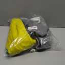 NEST ESSENTIALS Herding Ball for Dogs 18 Durable Training Dog Toy for Medium & Large Dogs | Dog Ball Includes Clicker + Pump | Blue & Yellow | Tough 1680D Fabric | for Active Breeds