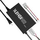 12V 40A Lithium Battery Charger, 14.6V LiFePO4 Battery Charger AC-DC Fast and Smart Charger with Anderson Connector Led Indicator for Lithium LiFePO4 Deep Cycle Batteries of Home, Boat, RV