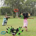 Inflatable Pool Toss Games, Pool Ring Toss Toys with 4 Rings for Adults Indoor Outdoor Tropical Summer Swimming Inflatable Bean Bags Toss Luau Party Supplies