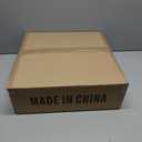 Lanpesting Farmhouse Walnut Chandelier with Chain, 16 Inch Modern Geometric Rustic Vintage Hanging Pendant Ceiling Light Fixture for Dining Room Bedroom Kitchen Island Hallway Foyer Entryway