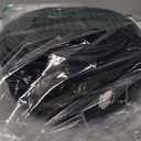 Snowkids 150FT/45M Long 8K HDMI Fiber Optic Cable 2.1, Unidirectional 48Gbps High Speed 8K60 4K Braided HDMI Cord eARC HDR10 2.2&2.3 Compatible for TV/Monitor/PS-5/X-box/Sound System & More (Black)