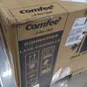 COMFEE Countertop Dishwasher, Energy Star Portable Dishwasher, 6 Place Settings & 8 Washing Programs, Speed, Baby-Care, ECO& Glass, Dish Washer for Dorm, RV& Apartment, Black