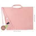 Premium 100% Organic Cotton Muslin Nursing Cover 43 x 28 Inches  Breathable, Lightweight & Privacy Wrap for Mothers, Soft Multi-Use Breastfeeding Cover for Home & Travel, Beige